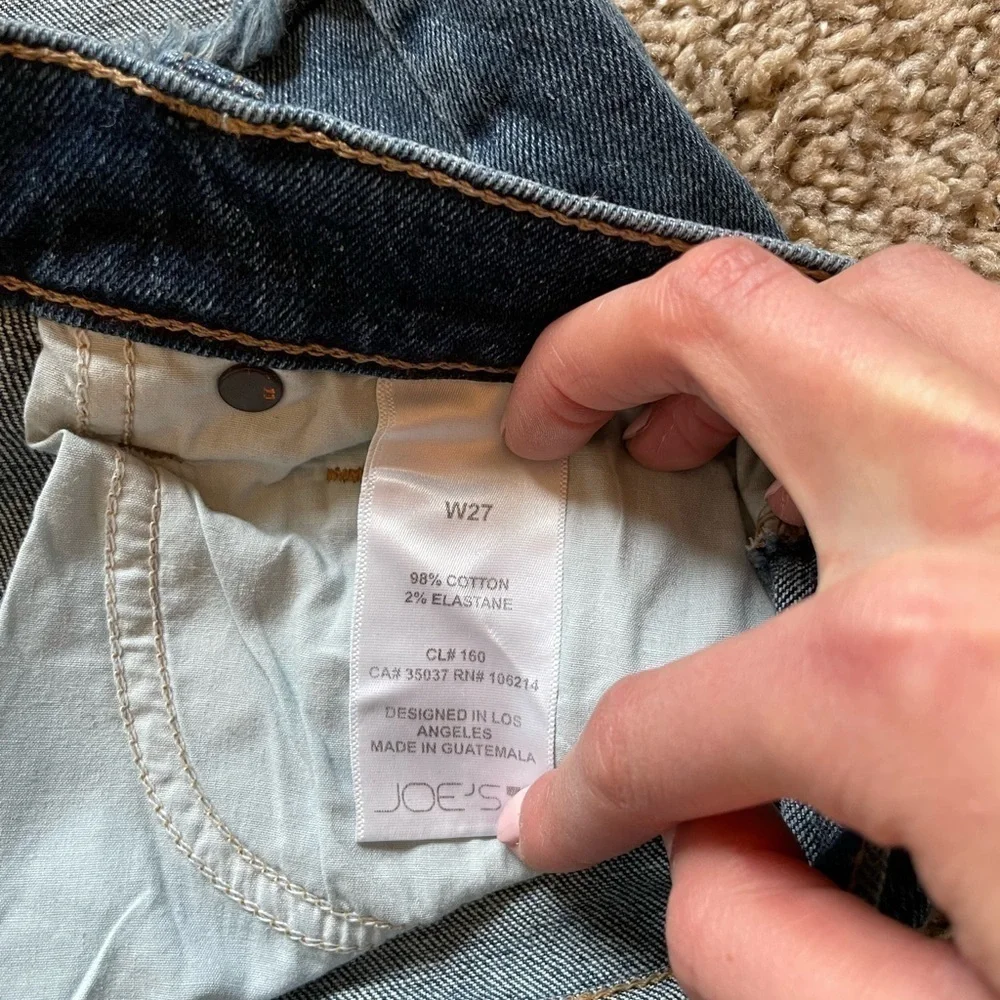 JOE’S Andreea Frayed Hem High Rise Shorts | 27 - Picture 8 of 8